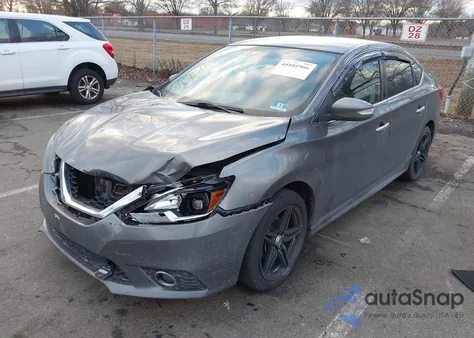 2018 Nissan Sentra Sr from USA, damaged, VIN 3N1AB7AP3JY336948